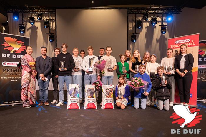 De winnaars van de Gouden Duif Junior 2024! De winnaars van de Gouden Duif Junior 2024!