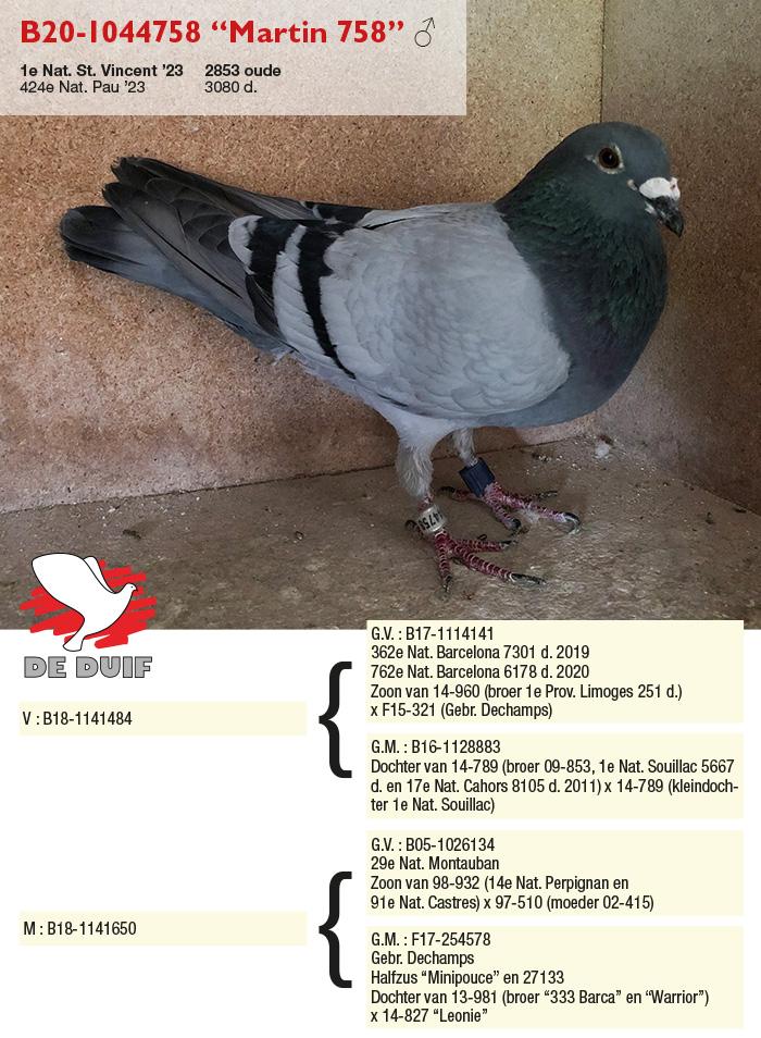 B20-1044758 “Martin 758”