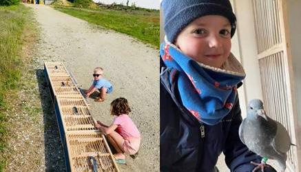 Jake (2 jaar) & Esmée (5 jaar) uit Balen en Manu Gillis (4 jaar) uit Arendonk Jake (2 jaar) & Esmée (5 jaar) uit Balen en Manu Gillis (4 jaar) uit Arendonk