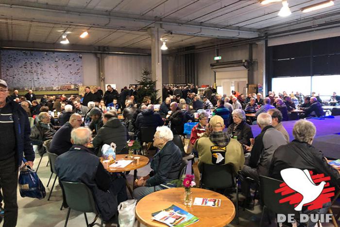Het begint gezellig druk te worden.