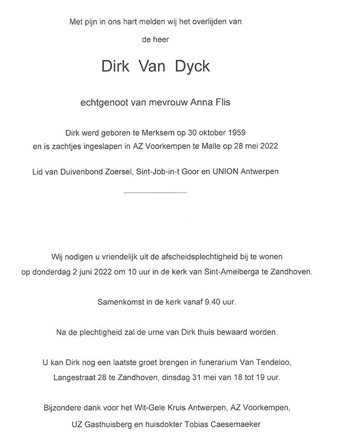 Dirk Van Dyck