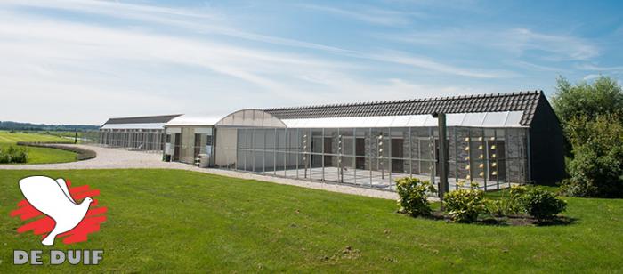 De hokinstallatie in Reeuwijk. De hokinstallatie in Reeuwijk.