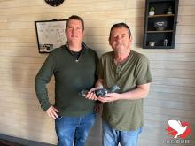 Robert Ben met Rik Hermans
