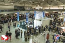 Overzicht van de beurs.
