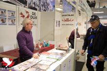De stand van De Duif. De stand van De Duif.