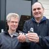 Henk en Lucie Scheffel, winnaars van de Gouden Duif Nederland.