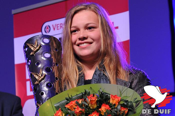 Gwen van de Merwe: Winnares Gouden Duif Junior