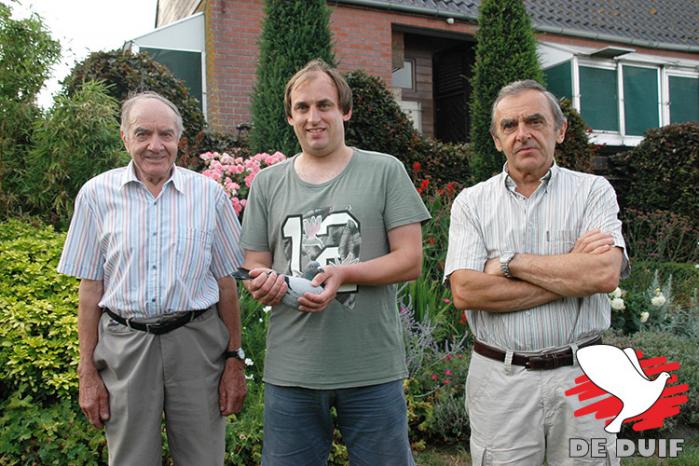 Norbert en Stefan Ally winnen Angouleme bij de jaarse en hadden de snelste van 9557 duiven.