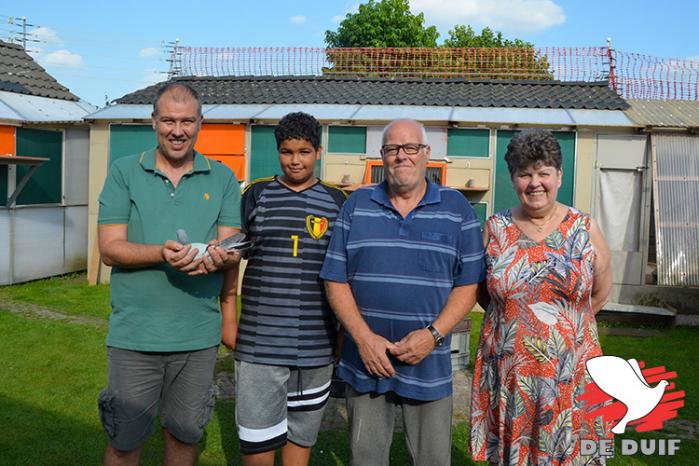 Vader en zoon De Troy winnen met Argenton hun tweede nationale vlucht van het jaar!