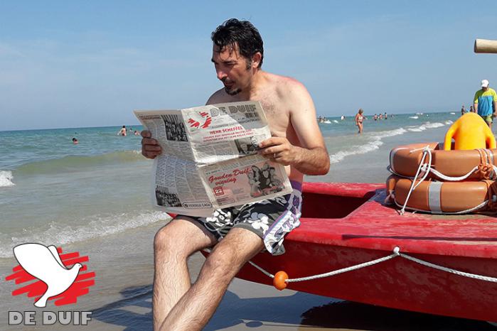 Haris Hasanagic: Ook in Italië wordt onze krant gelezen!