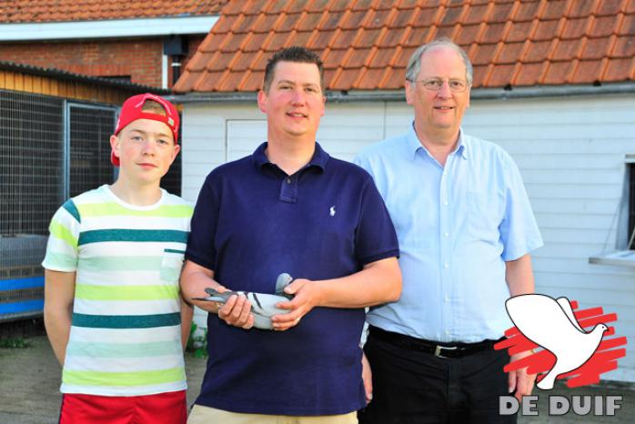 Rik Hermans met Sven en vader Jan (fotografie: Yellow Pigeons)