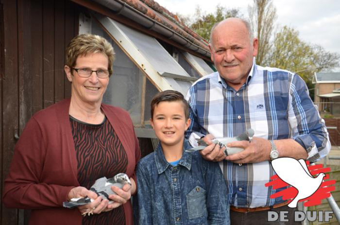 Mariette en Paul Jamar met kleinzoon Lans... het leven kan mooi zijn !