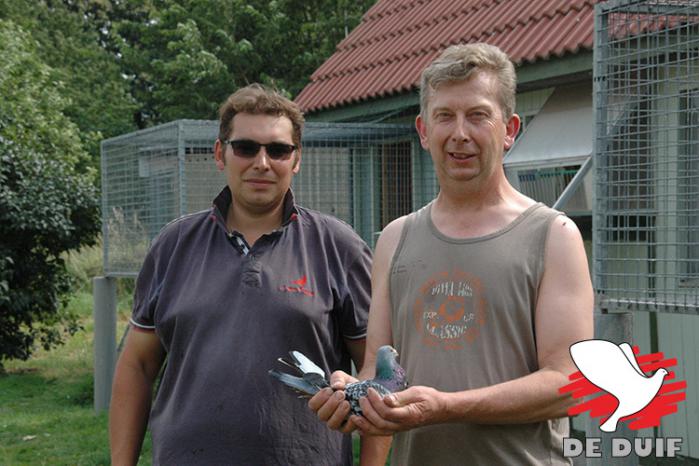 Herman Jespers en Johny Vanderwegen hebben de snelste Montluconvlieger.