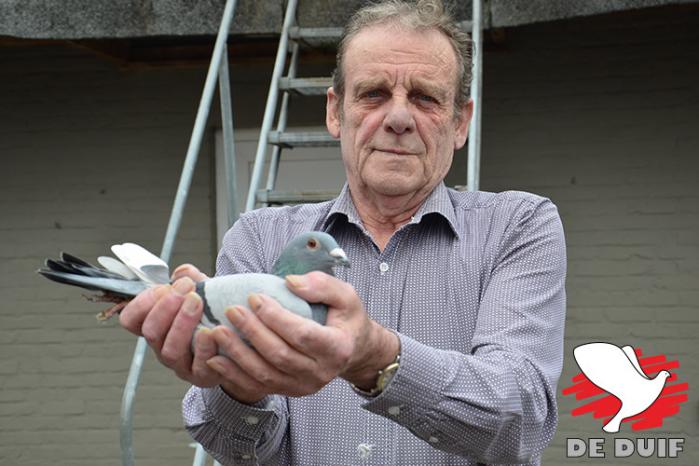 Jos Jughmans werd Nationaal Kampioen met de kleine korf.