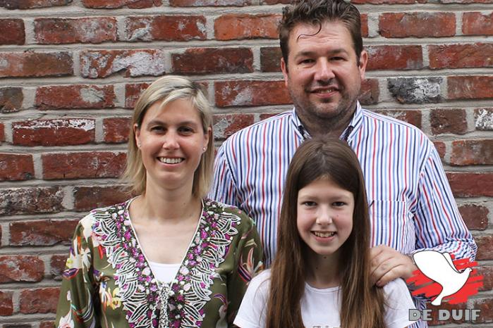De familie Morent wint Nationaal Dax bij de jaarse duiven.