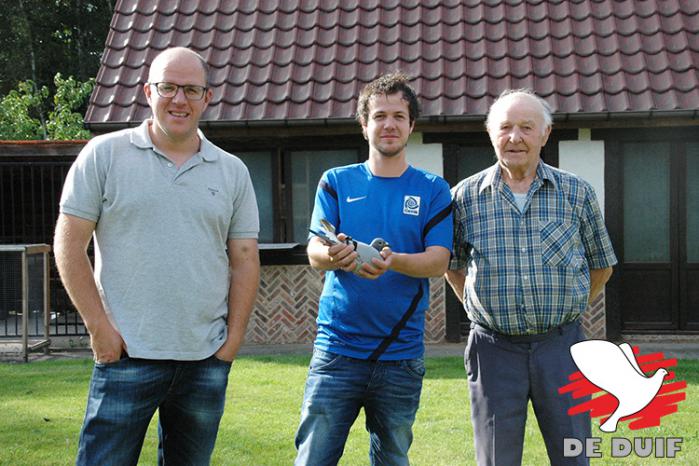 Maarten Poels wint 1e Nat. Chateauroux tegen 6377 jaarse duiven.