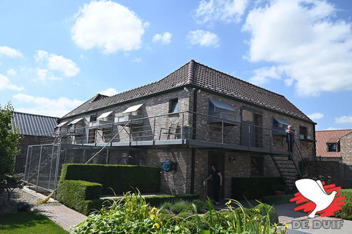 De mooie hokken van Dirk Speybroeck in Vinkt.