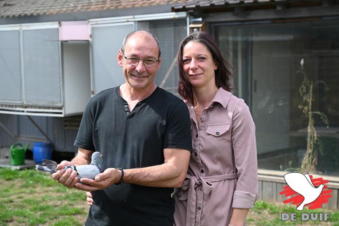 Chris Timmermans en Vanessa Poels uit Schaffen bij Diest lukten afgelopen weekend een droomvlucht uit Bourges. 