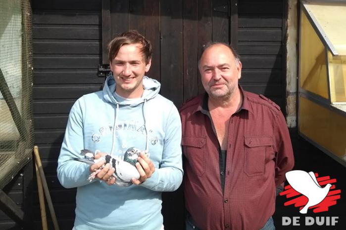 Tom en Marnik van Gaver winnen 1e Nationaal Brive tegen 4412 jaarse.