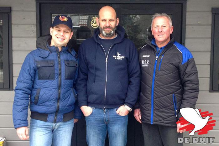 Vincent en Sylvain Verhestraeten samen met Rik Peeters, het team achter Jaguar 004.