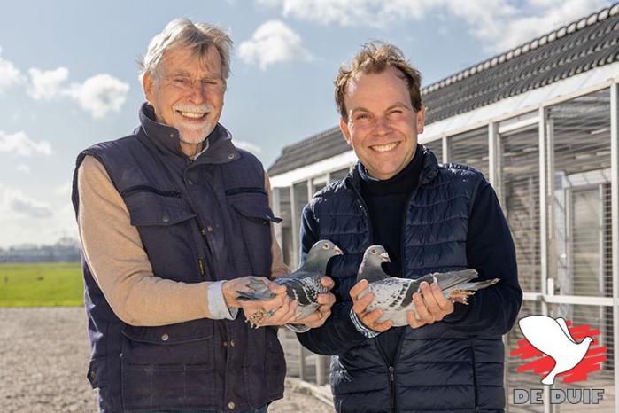 Gerard en Bas Verkerk staan al jaar en dag op eenzame hoogte in de Nederlandse en interna- tionale duivensport. Naast een recordaantal nationale asduiven steken ze ook in de Nederlandse Gouden Duif-competitie ver boven iedereen uit met de zesde overwinning in hun carrière! 