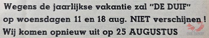 even geduld aub