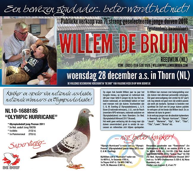 Willem de Bruijn Reeuwijk auction verkoop 2016