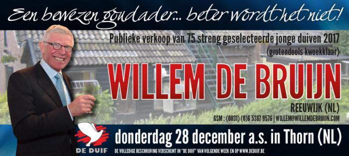 Announcement auction Willem de Bruijn