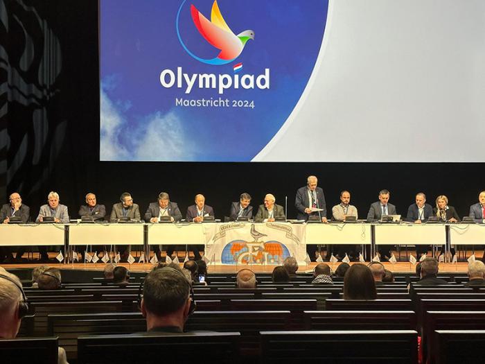 Het FCI-congres. Het FCI-congres.