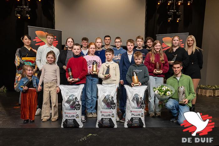 De winnaars van de Gouden Duif Junior 2025! De winnaars van de Gouden Duif Junior 2025!