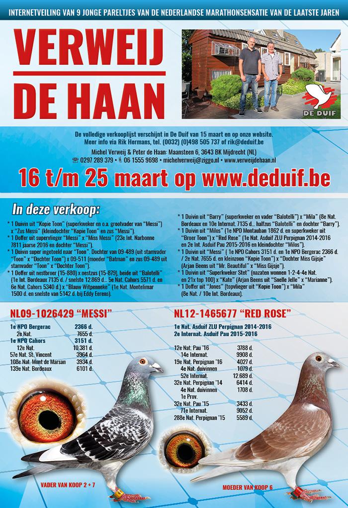 Online Auction Verweij-De Haan