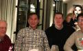 Jan Hermans, James Huang, Rik Hermans and Sam Chung celebrated the victory with a nice dinner.