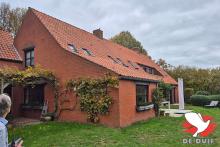 De hokken van de familie Deweerdt in Kortemark.