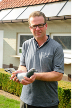 Frederik Everaert met de winnaar.