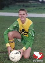 Kenny was in zijn jonge jaren een gepassioneerd voetballer.
