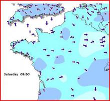 Weather conditions Le Mans