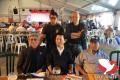 Tadashi en Kenichi Yoshihara met Japanse gasten. / Tadashi and Kenichi Yoshihara with Japanese guests.