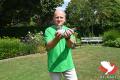 Stephan Machiels met zijn nationale winnares "Serena".