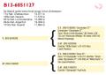 B13-6051127 Pedigree
