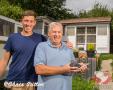 Dave &amp; James Novis, 1st young birds Guernsey BICC.