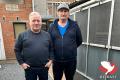 De algemeen kampioenen KBDB 2024: Eddy Sampers (links) en Filip Delbaere (rechts), of simpelweg Delbaere-Sampers.