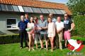 Frederik Everaert viert zijn overwinning met vrienden en familie.