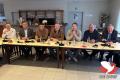 Een groot deel van de nieuwe mandatarissen.