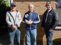 V.l.n.r. : Ad Schaerlaeckens, Marcel Wouters en de auteur van deze serie over A.S.