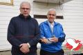 René Van Aerschot (l) en zijn beste “letter” Frans Kempenaers (r) zijn niet weinig fier op het behalen van de titel van 1e Nat. Kampioen fond jaarse.