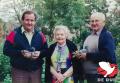 Dirk met moeder Jeanne en vader Louis, jarenlang zijn steun en toeverlaat.