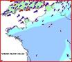 Wind flow on the Channel.